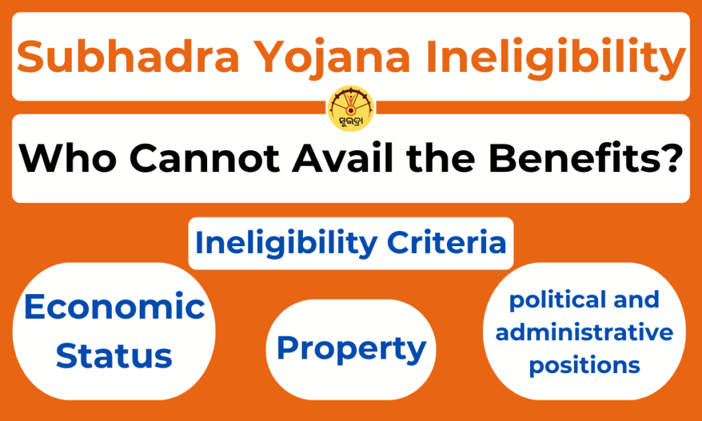 Subhadra Yojana Ineligibility